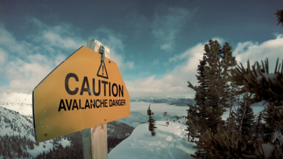 Caution Avalanche Danger